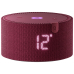 Умная колонка Яндекс Новая Станция Мини (с часами) с Алисой, красный гранат Умная колонка Яндекс Новая Станция Мини (с часами) с Алисой, красный гранат